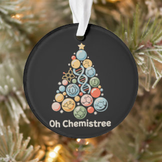 Oh Chemistree Science Chemistry Lab Christmas Xmas Ornament