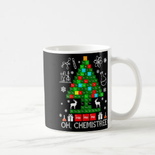 Oh Chemistree Scientist Chemical Christmas Xmas Te Coffee Mug