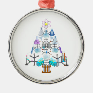 Oh Chemistry, Oh Chemist Tree Metal Tree Decoration