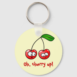 Oh, Cherry Up! Cherries Keychain