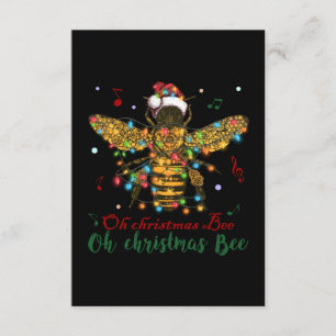 Oh Christmas Bee   Oh Christmas Bee Enclosure Card
