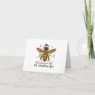 Oh Christmas Bee Oh Christmas Bee Light Card