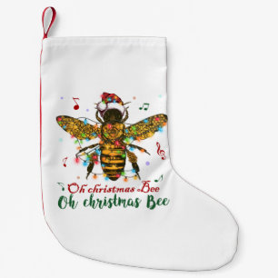 Oh Christmas Bee Oh Christmas Bee Light Small Christmas Stocking