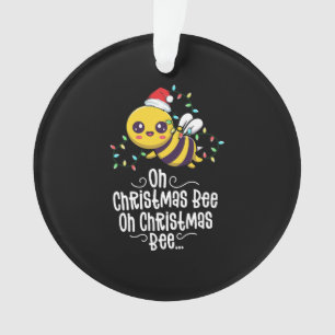 Oh Christmas Bee Xmas Family Holidays Kawaii Mum Ornament