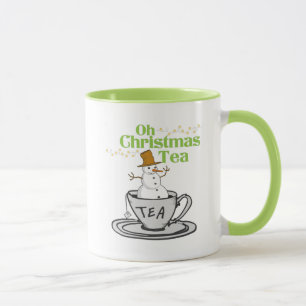 Oh Christmas Tea - Tea Lover Xmas Holiday Mug