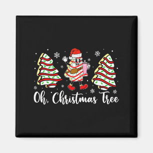 Oh Christmas Tree Cakes Debbie Becky Jen Cake Love Magnet