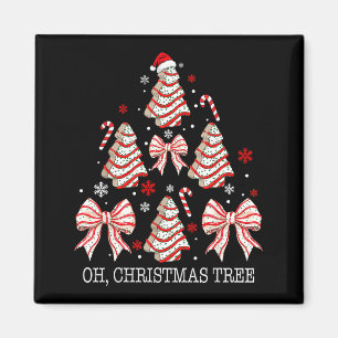 Oh Christmas Tree Cakes Debbie Becky Jen Cake Love Magnet