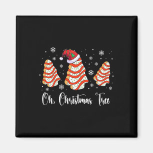 Oh Christmas Tree Cakes Debbie Becky Jen Cake Love Magnet