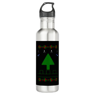 Oh Christmas Tree Chemist black 710 Ml Water Bottle