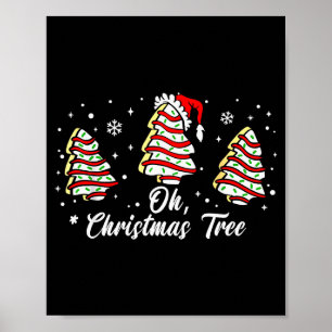 Oh Christmas Tree Groovy Cakes Debbie Becky Jen Ca Poster