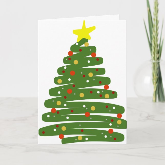 Oh Christmas Tree Holiday Card (Front)