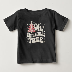 Oh Christmas Tree Light Merry Christmas Xmas Baby T-Shirt