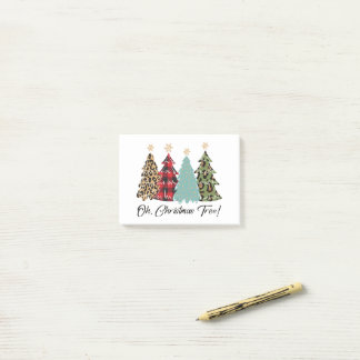 Oh, Christmas Tree!! Merry Christmas Post-it Notes