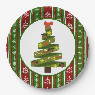 Oh Christmas Tree Paper Plate