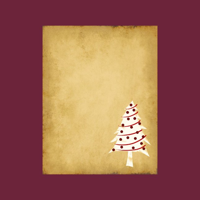 Oh Christmas Tree Scrapbook Paper (Creator Uploaded)