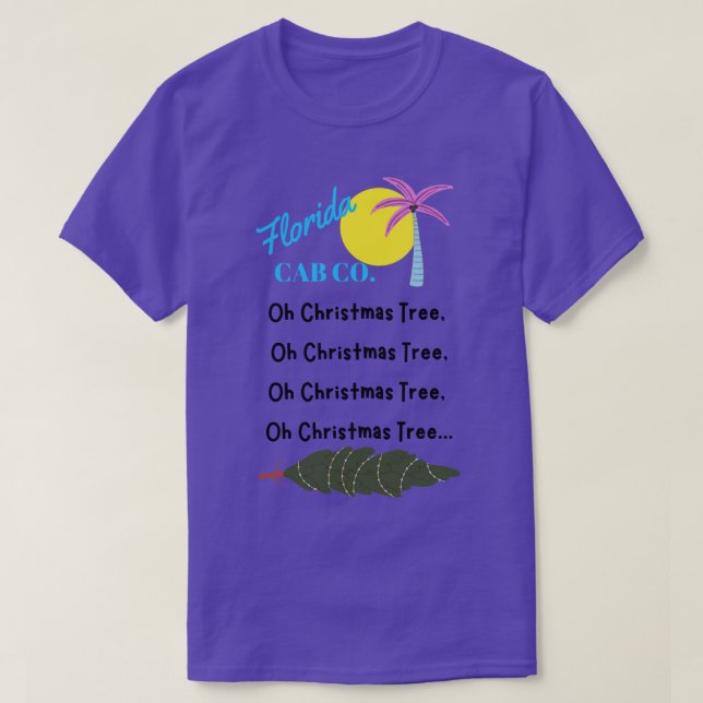 Oh Christmas Tree TShirt (Design Front)