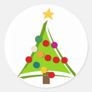 Oh Christmas Tree Tshirts and Gifts Classic Round Sticker