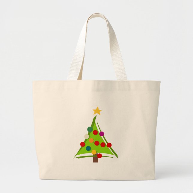 Oh Christmas Tree Tshirts and Gifts Large Tote Bag (Front)