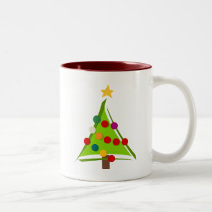 Oh Christmas Tree Tshirts and Gifts Two-Tone Coffee Mug