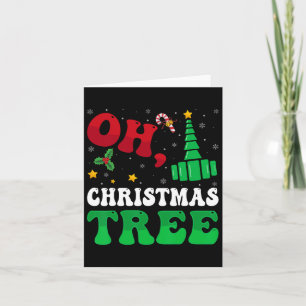 Oh Christmas Tree Xmas Lights Rt Respiratory Thera Card