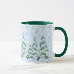 OH CHRISTMAS TREES by SHARON SHARPE Mug