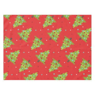 Oh Christmas Trees Holiday Tablecloth