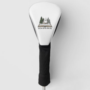 Oh Come Let Us Adore Him Christmas Book Design_1 Golf Head Cover