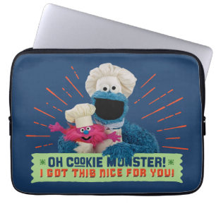 Oh Cookie Monster! I Got This Nice For You Laptop Sleeve