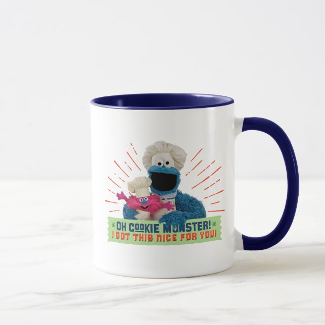Oh Cookie Monster! I Got This Nice For You Mug (Right)