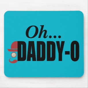Oh...Daddy-O Hipster Man Mouse Mat