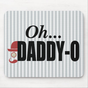 Oh...Daddy-O Hipster Man Mouse Mat