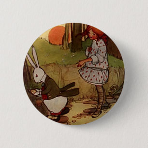 Oh Dear I Shall Be Late 6 Cm Round Badge