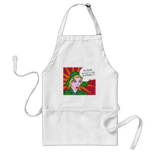 Oh Dear You Mean I've Been Unfriended? Pop Art Standard Apron