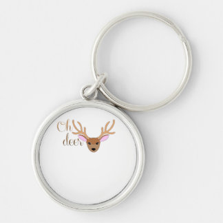 Oh Deer Artistic Style  Key Ring