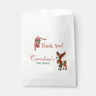 Oh, Deer! Baby’s Here! – Christmas Baby Shower Favour Bags