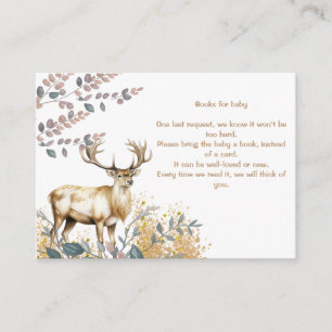 Oh Deer Baby Shower Enclosure Card