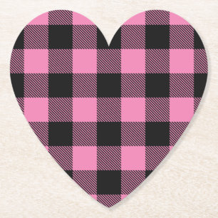 Oh Deer Baby Shower Pink Paper Coaster