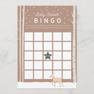 Oh Deer - BINGO Baby Shower Game Programme