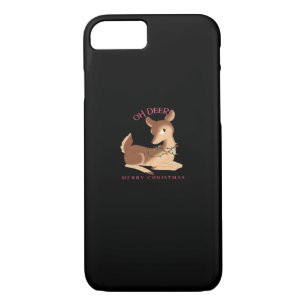 Oh Deer Christmas Modern Design iPhone 8/7 Case