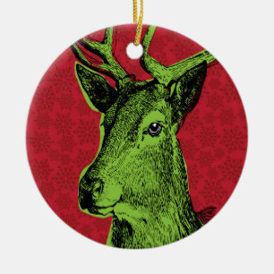 Oh Deer Christmas Ornament