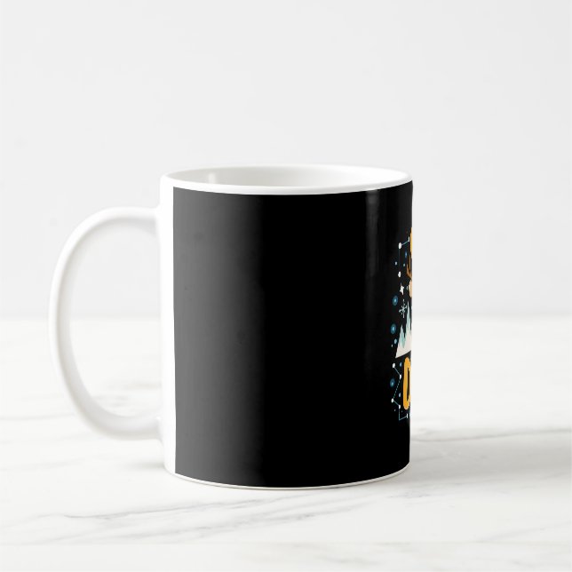 Oh Deer Christmas Pun Coffee Mug (Left)