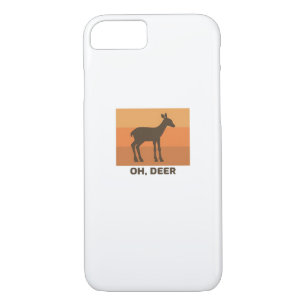 Oh Deer Classic Simple Design iPhone 8/7 Case