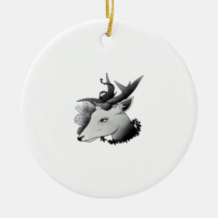 Oh Deer Classic Style Ceramic Tree Decoration