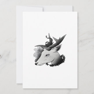 Oh Deer Classic Style Holiday Card