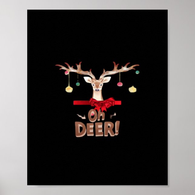 Oh Deer Classic Vibe  Poster (Front)