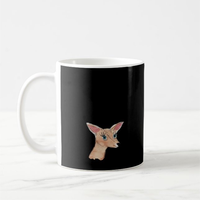 Oh Deer Clean Modern  Coffee Mug (Left)