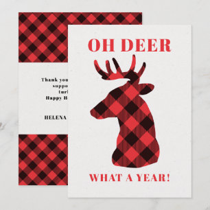 Oh Deer Covid 2021 Business Holiday Card