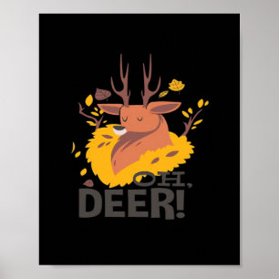 Oh Deer Creative Design  Poster