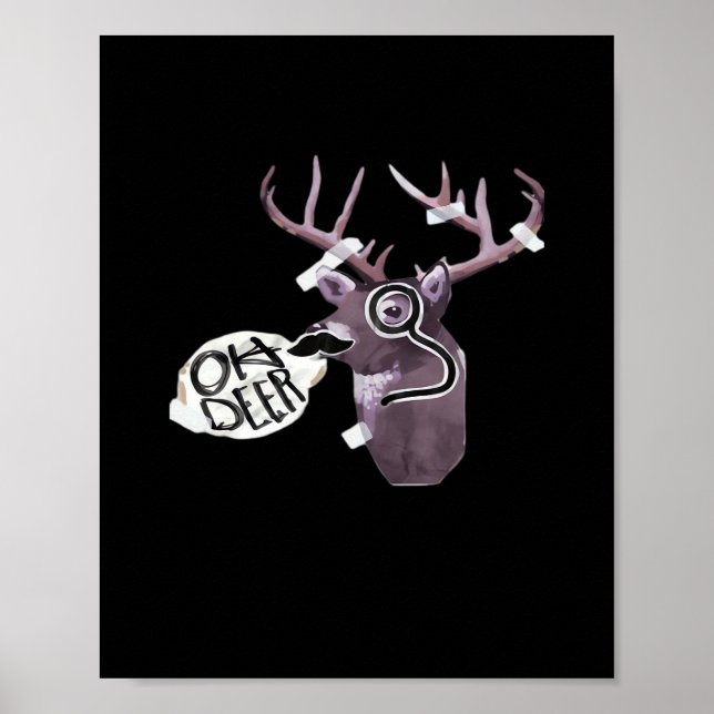 Oh Deer Creative Signature Design  Poster (Front)