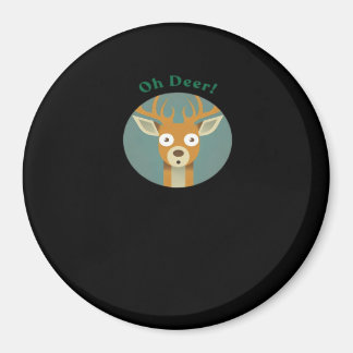 Oh Deer Creative Style  Magnet